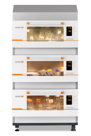 workflow bioprocesso incubatori con agitatore orbitale