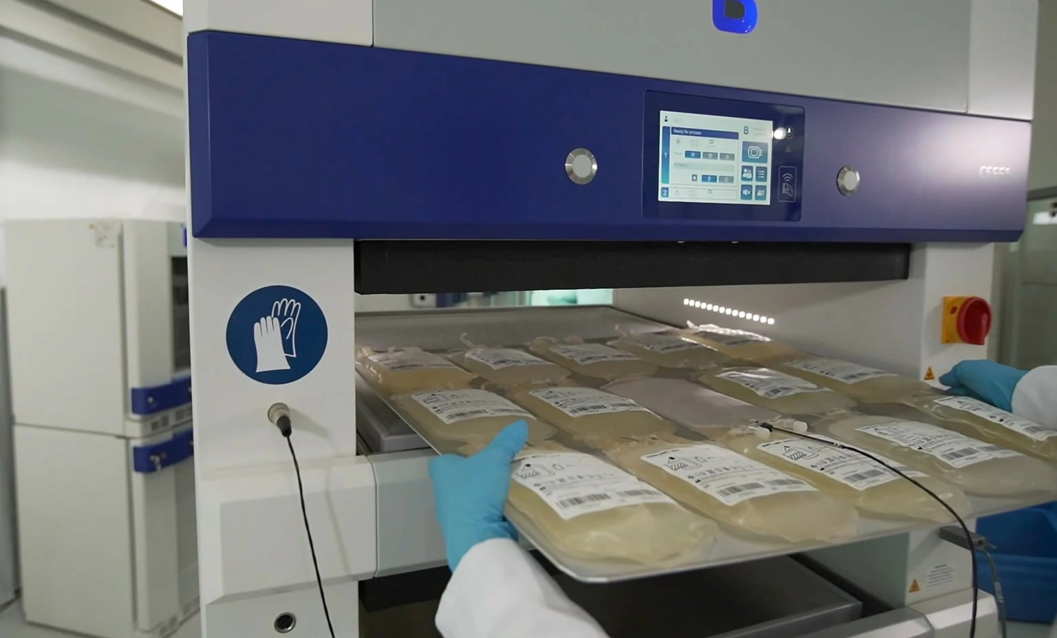congelatori rapidi per plasma sistema trasfusionale B Medical System