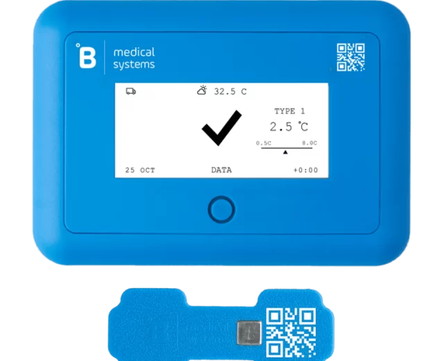 sistema di monitoraggio della temperatura per la catena del freddo medicale GT Mini