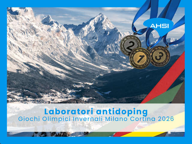 laboratori antidoping Olimpiadi Milano Cortina 2026 AHSI S.p.A.